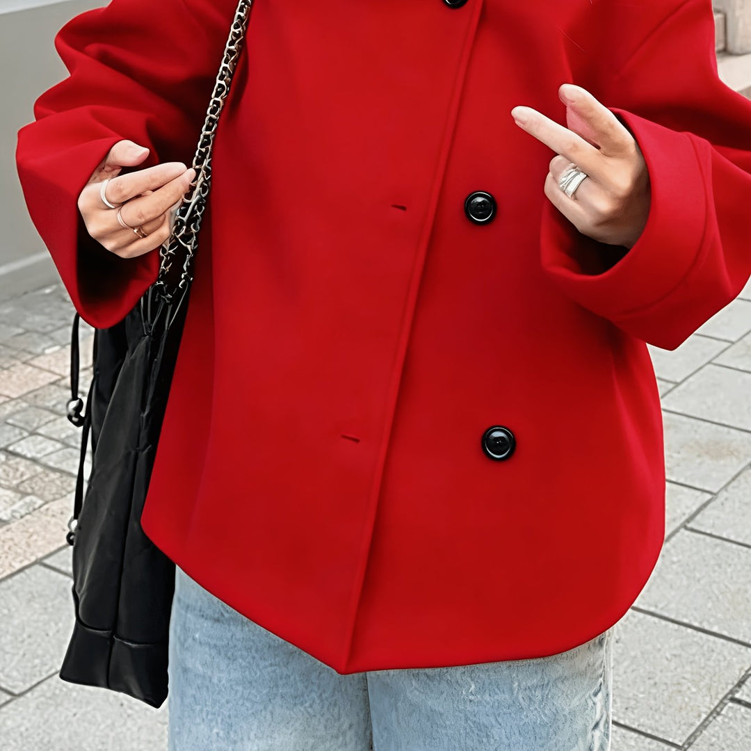 Willow | Women's Long Sleeve Button Front Casual Coat