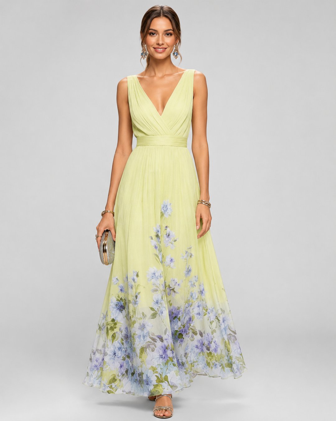 Natalia | Women's Floral Maxi Dress