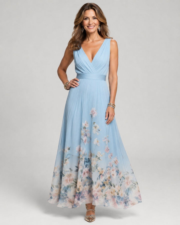 Natalia | Women's Floral Maxi Dress