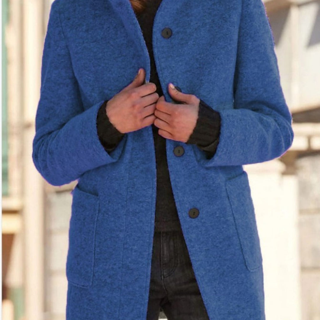 Dixie | Women's Collared Pockets Office Coat
