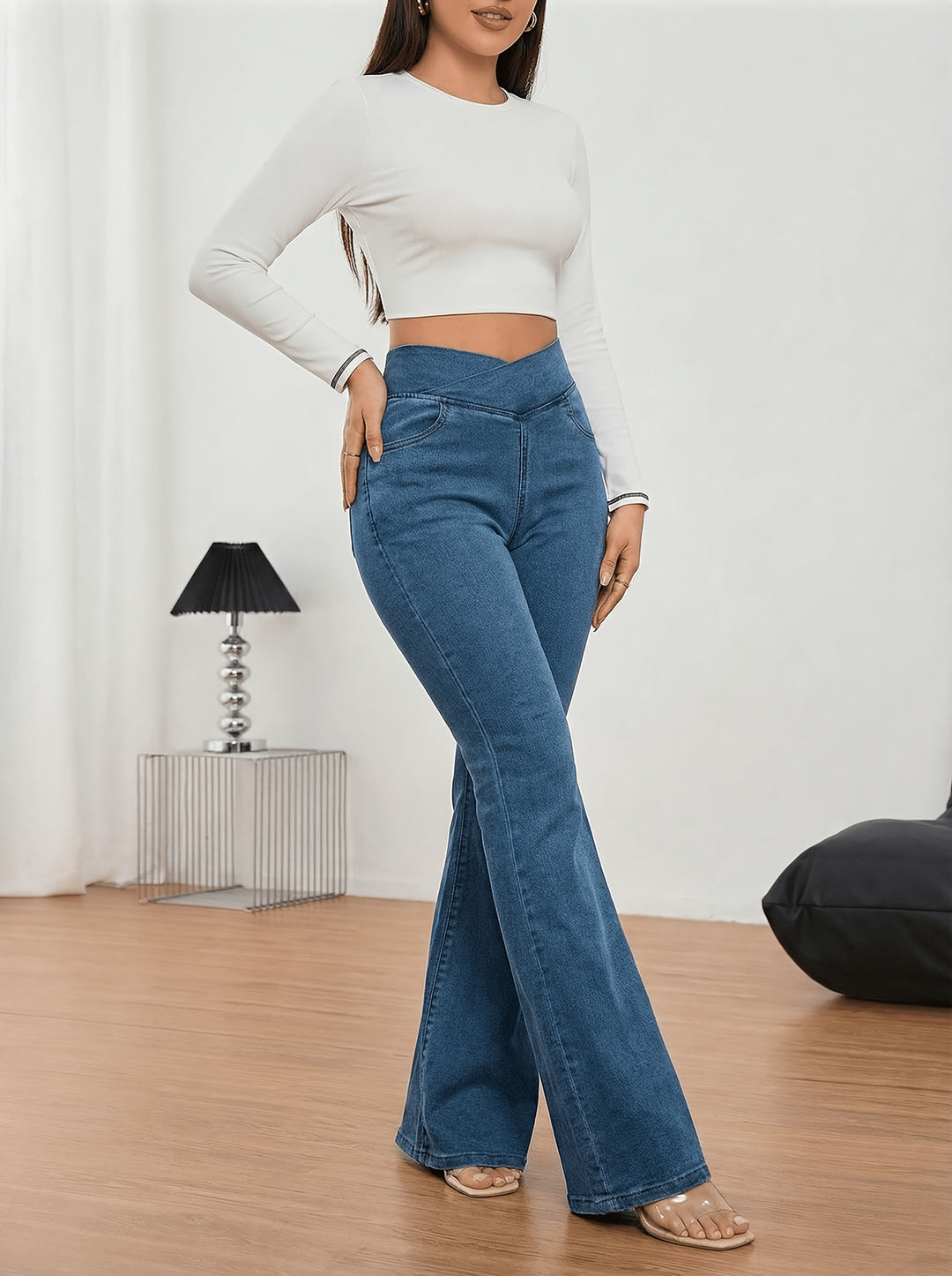 Mariah | Women's Denim Casual Bootcut Relaxed Jeans