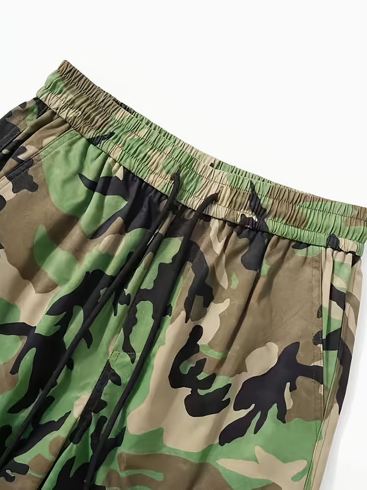 Stylish Camo Cargo Pants for Women with Plus Size Cute Casual Style