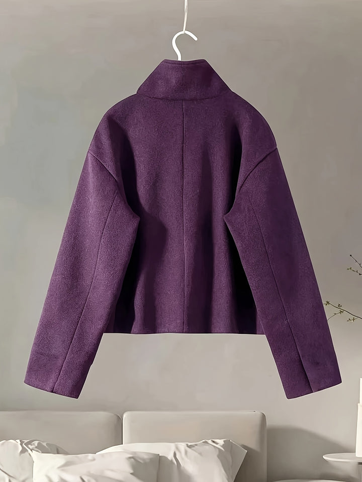 Willow | Women's Long Sleeve Button Front Casual Coat