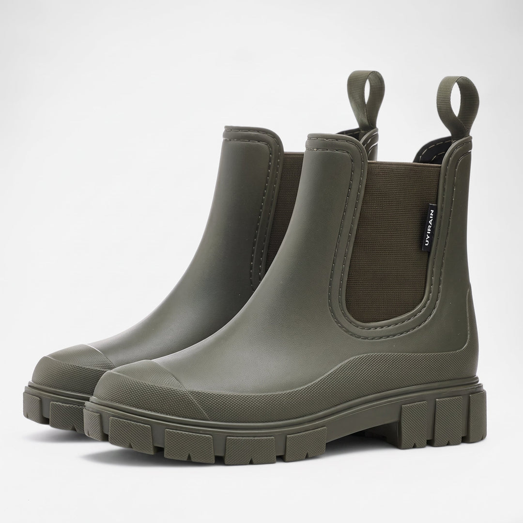 Alice | Women's Waterproof Elastic Panel Rainproof Boots
