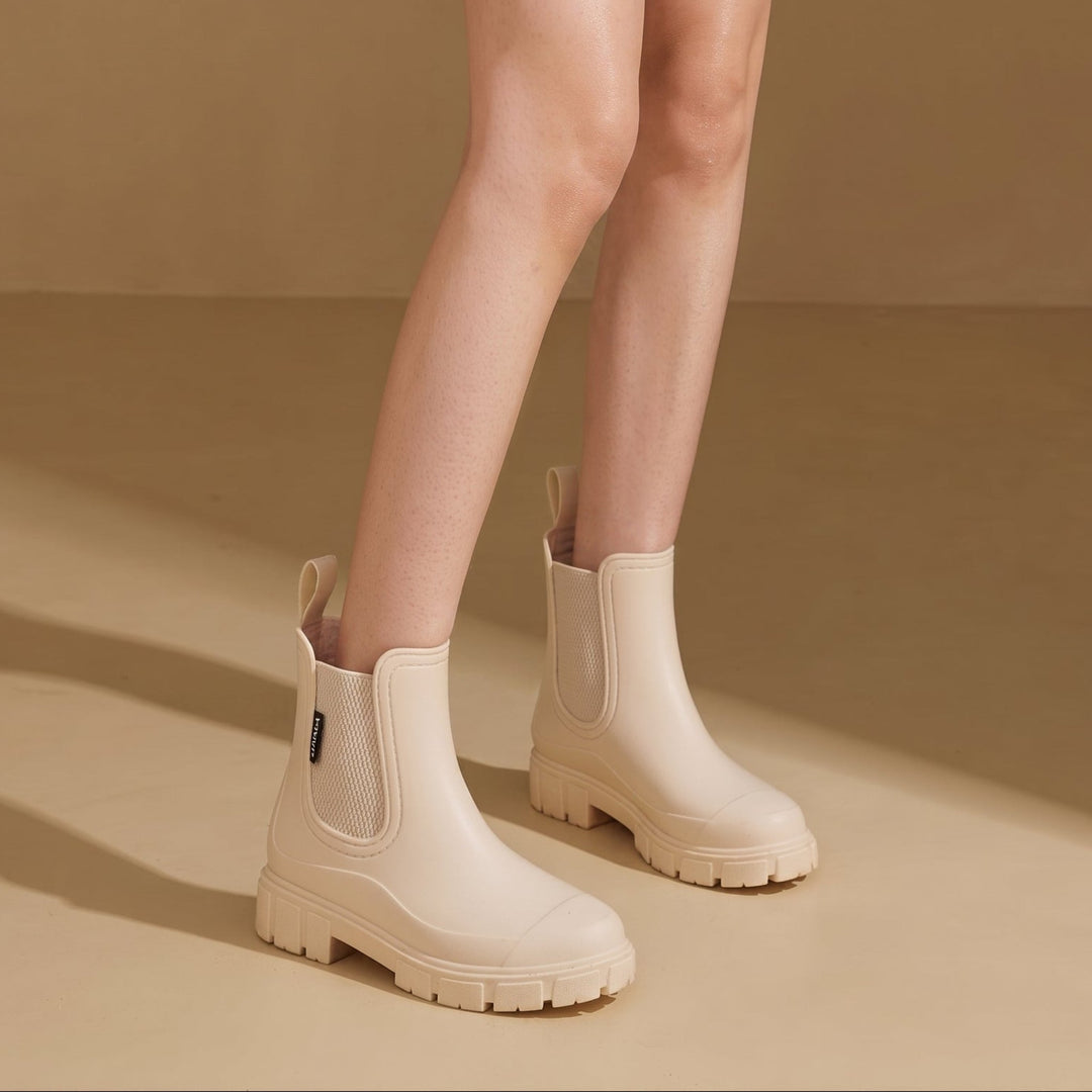 Alice | Women's Waterproof Elastic Panel Rainproof Boots