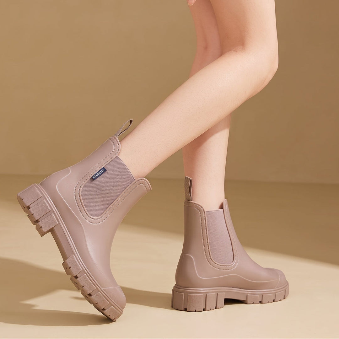 Alice | Women's Waterproof Elastic Panel Rainproof Boots