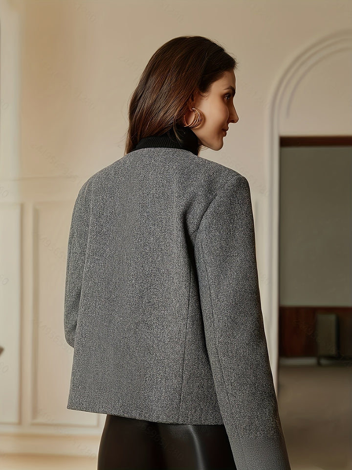 Linda | Women's Gray Casual Coat