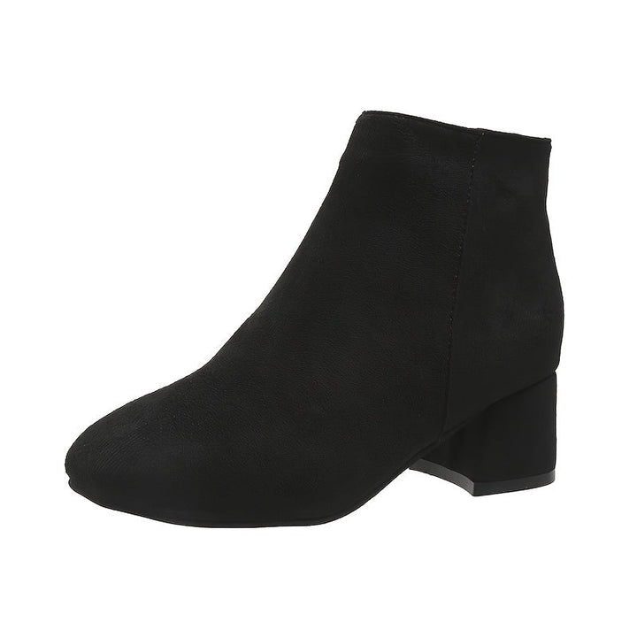 Moira | Women's Block Heel Ankle Chelsea Boots