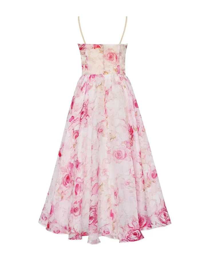 Fidelia | Women Floral Strap Wedding Guest Dress