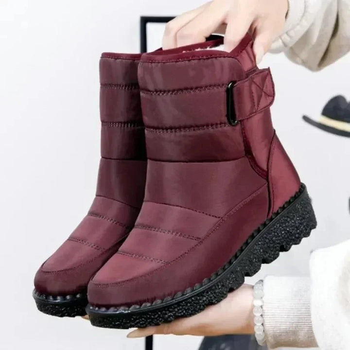 Juno | Women's Quilted Winter Ankle Rainproof Boots