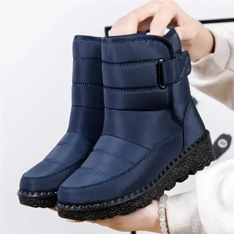 Juno | Women's Quilted Winter Ankle Rainproof Boots