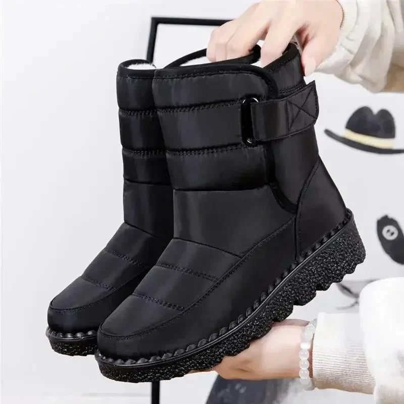 Juno | Women's Quilted Winter Ankle Rainproof Boots