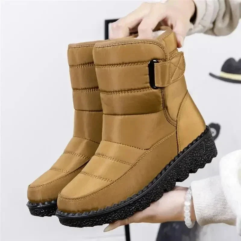 Juno | Women's Quilted Winter Ankle Rainproof Boots