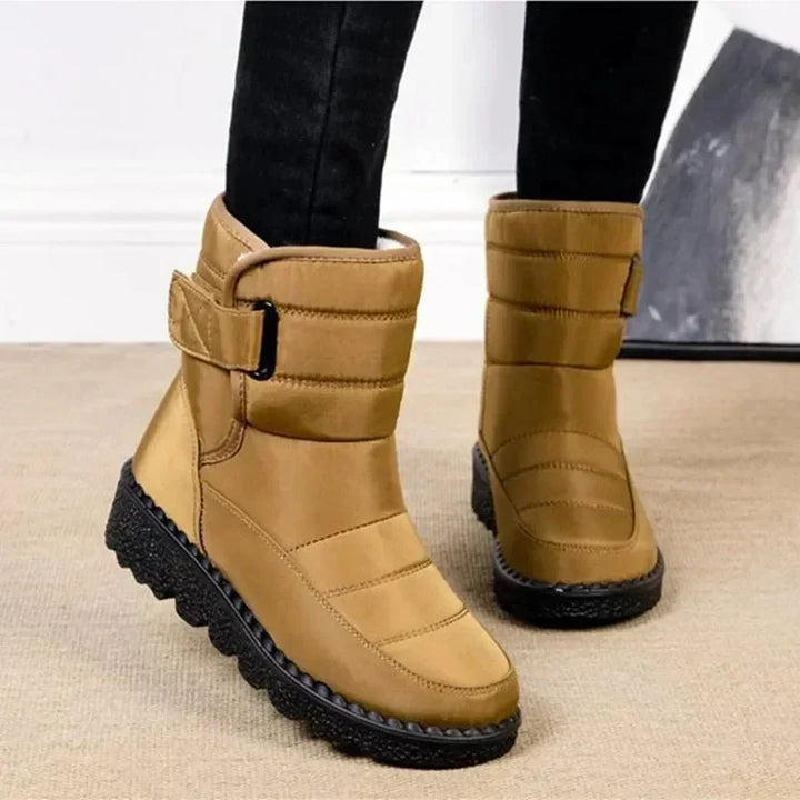 Juno | Women's Quilted Winter Ankle Rainproof Boots