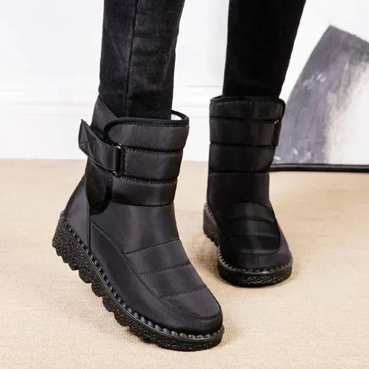 Juno | Women's Quilted Winter Ankle Rainproof Boots
