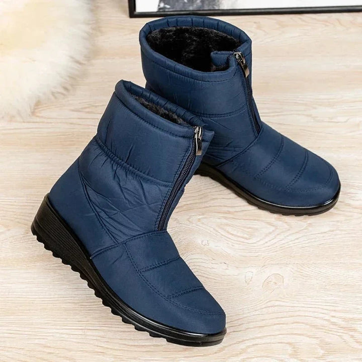 Juno | Women's Quilted Winter Ankle Rainproof Boots
