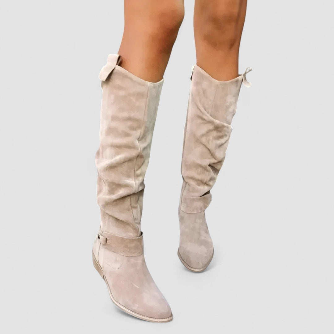 Noemie | Women Knee High Slouch Boots