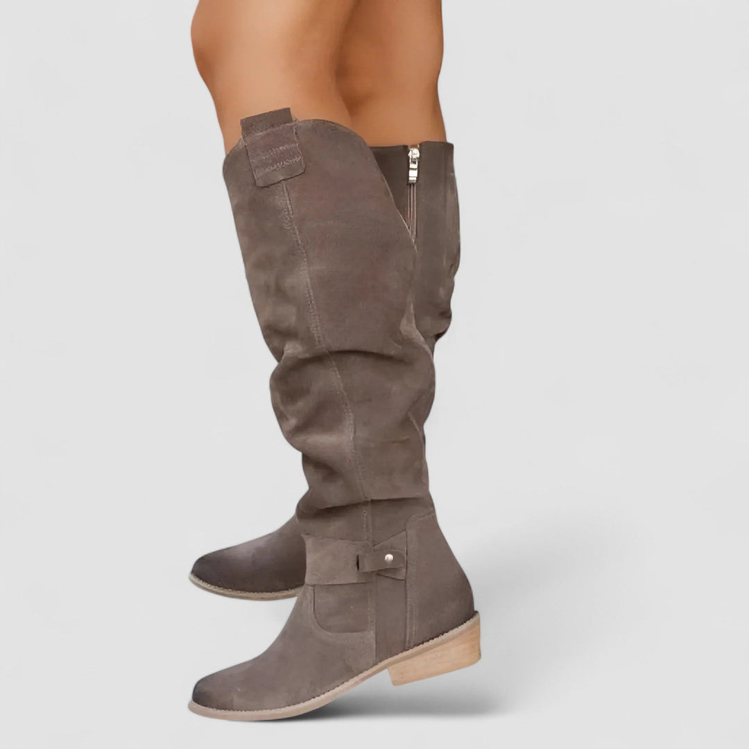 Noemie | Women Knee High Slouch Boots