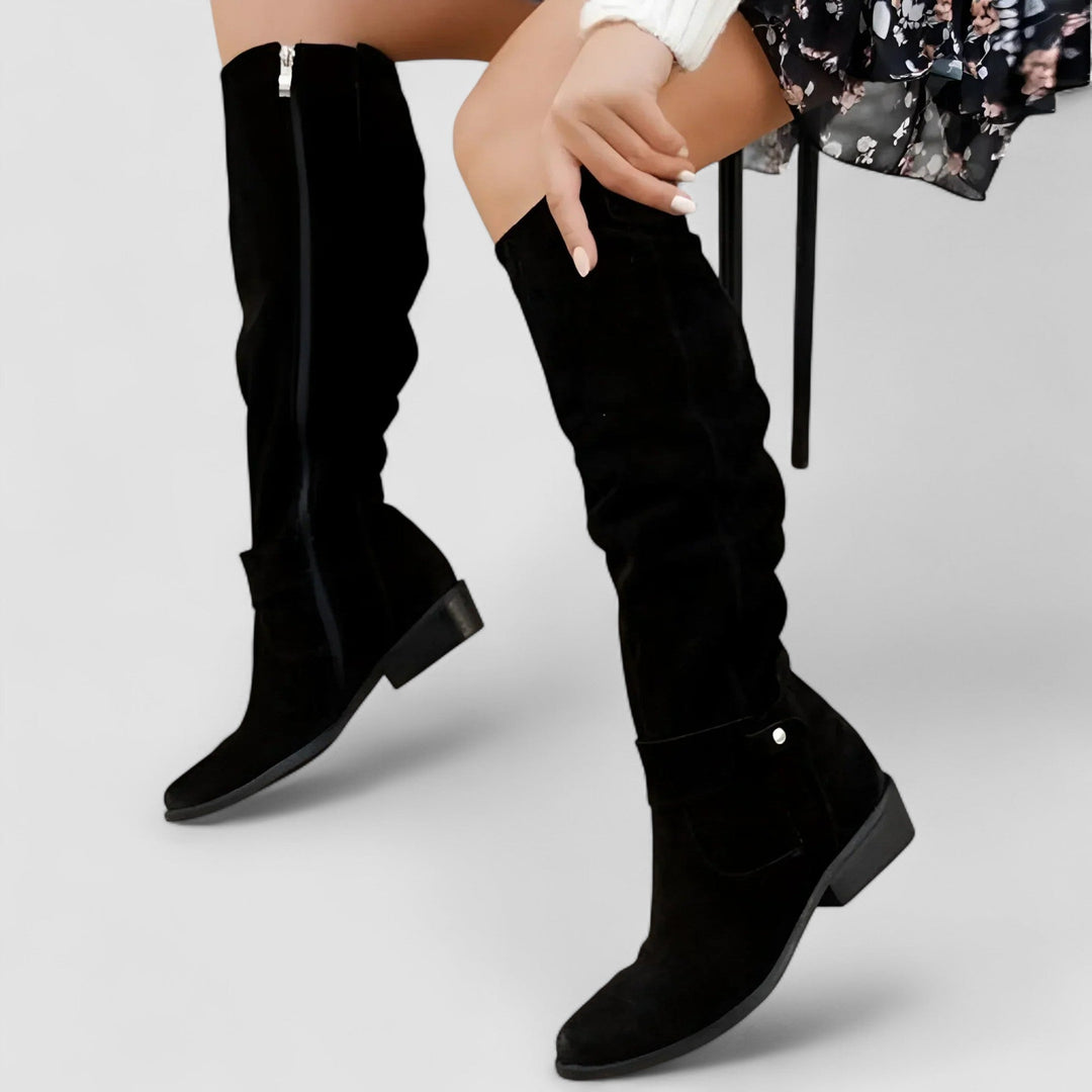 Noemie | Women Knee High Slouch Boots