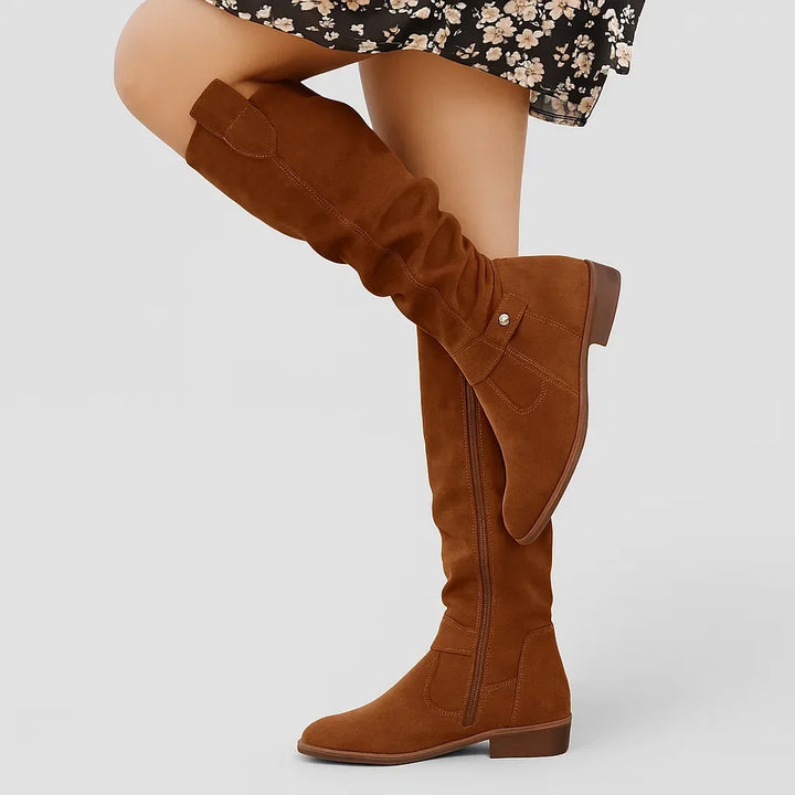 Noemie | Women Knee High Slouch Boots