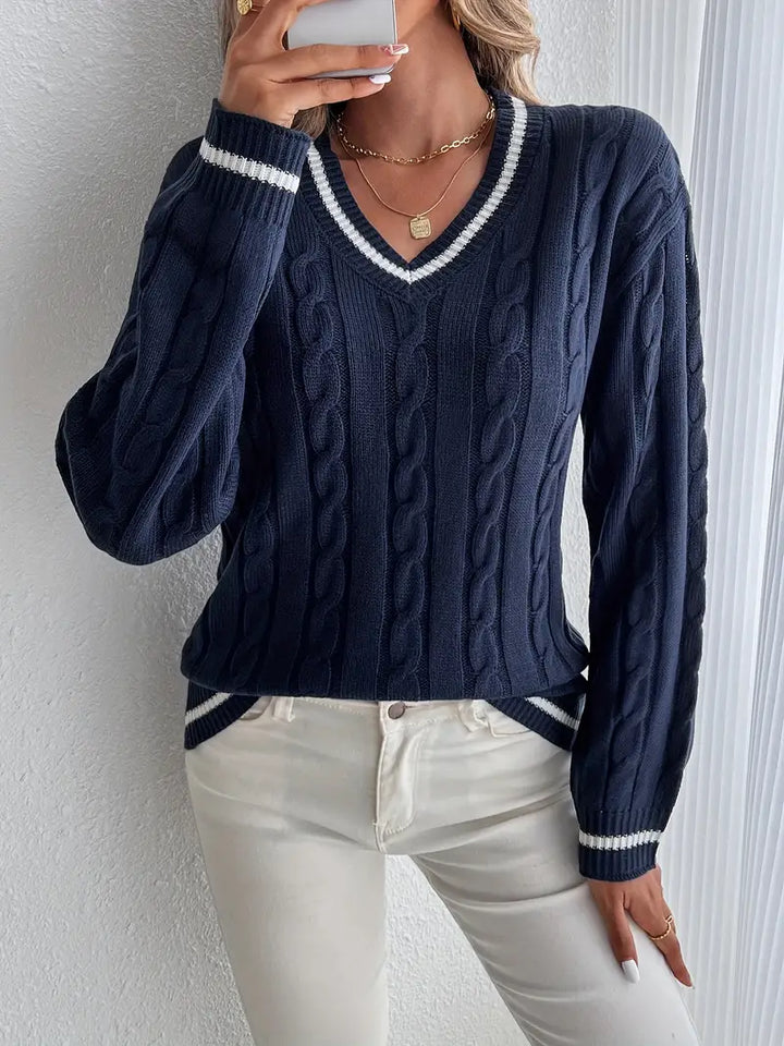 Hypatia | Women Cable Knit Sweater