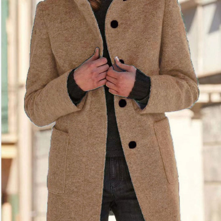 Dixie | Women's Collared Pockets Office Coat