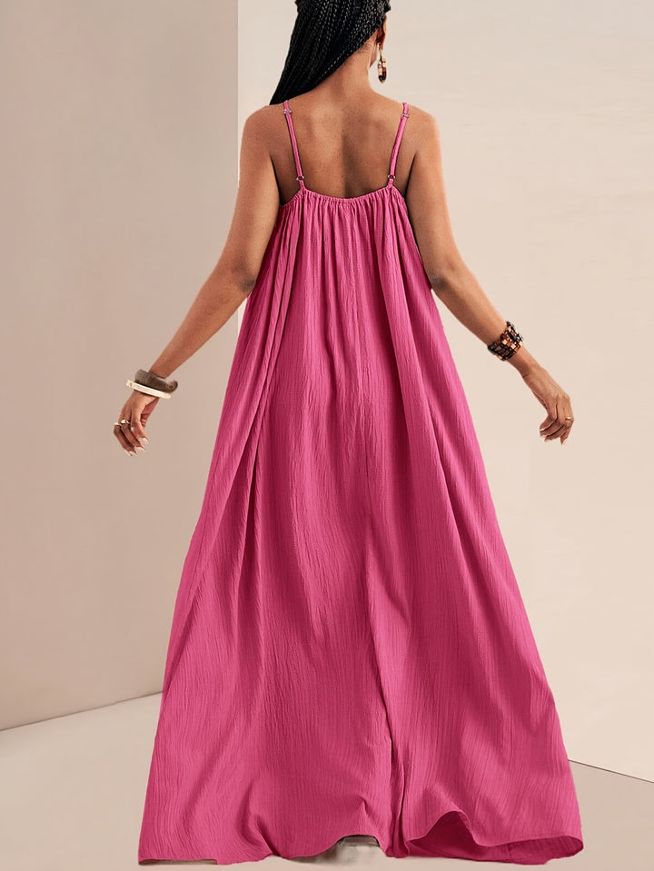 Parker | Women's Spaghetti Strap Gauze Maxi Dress