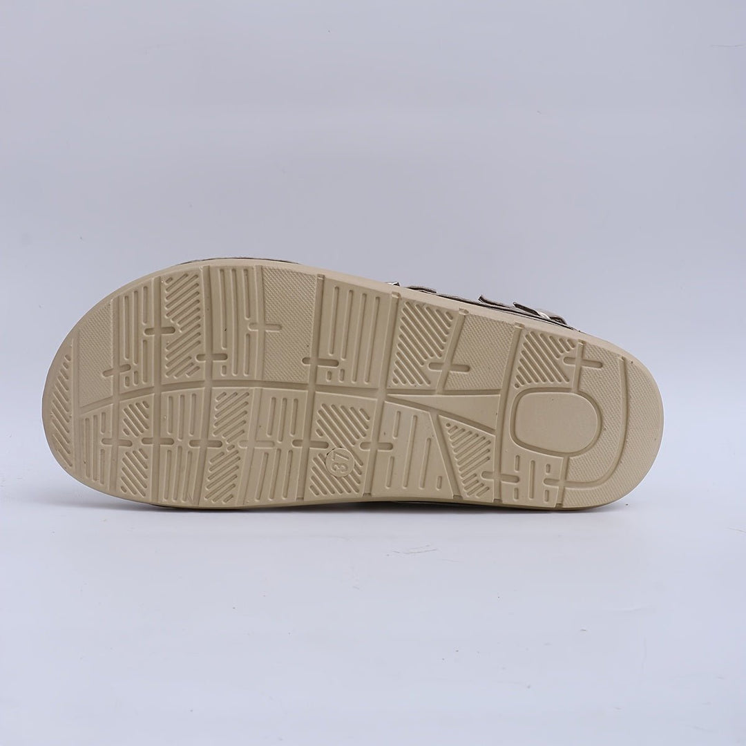Josette | Women's Cross Strap Cushioned Platform Sandals