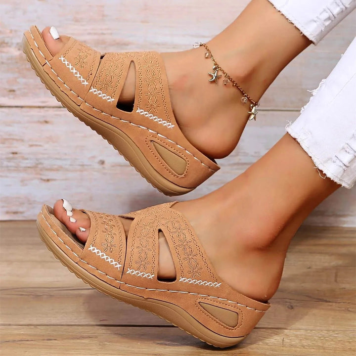 Nerissa | Women's Denim Casual Platform Sandals