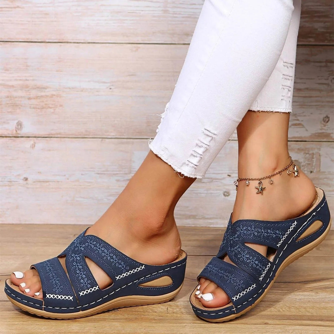 Nerissa | Women's Denim Casual Platform Sandals