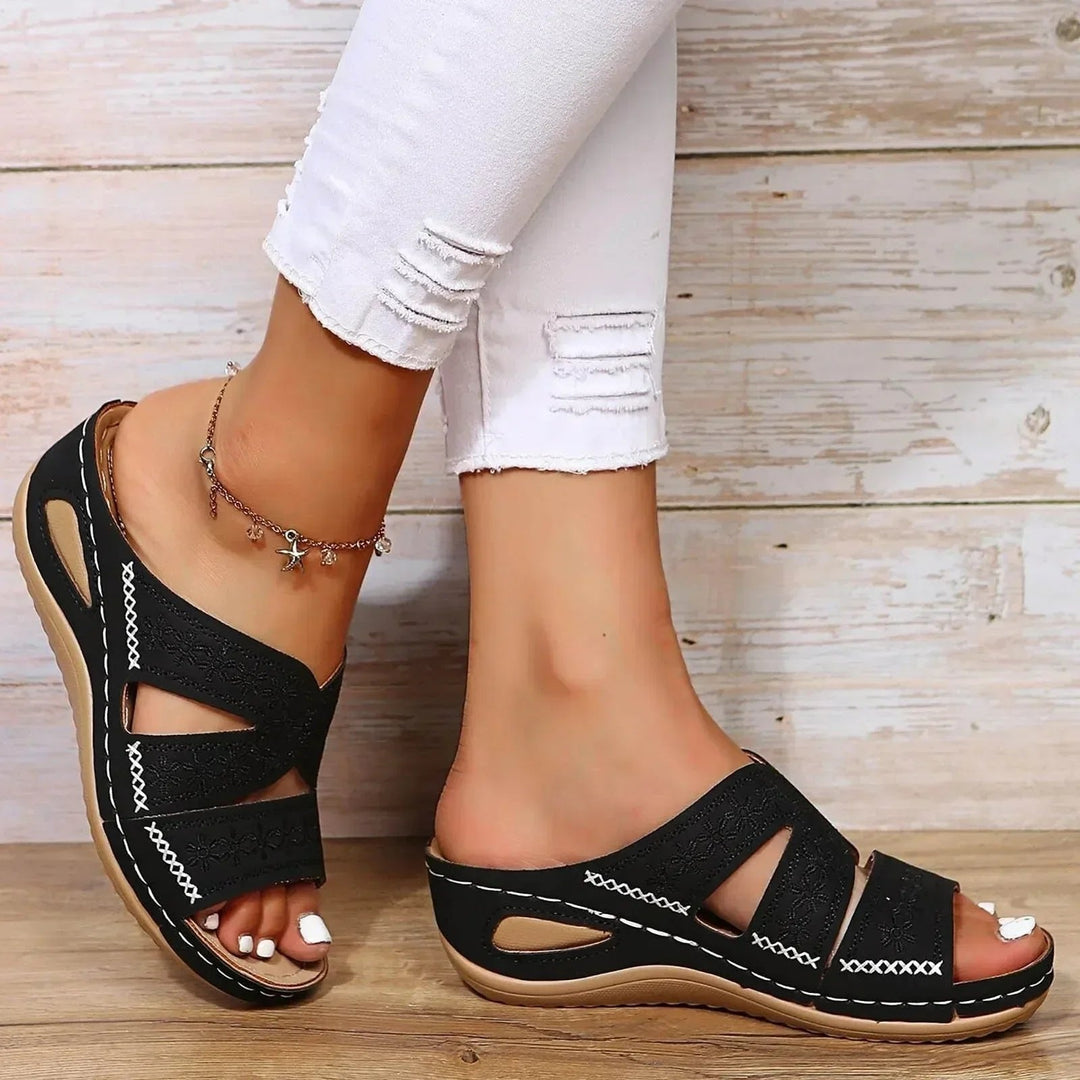 Nerissa | Women's Denim Casual Platform Sandals