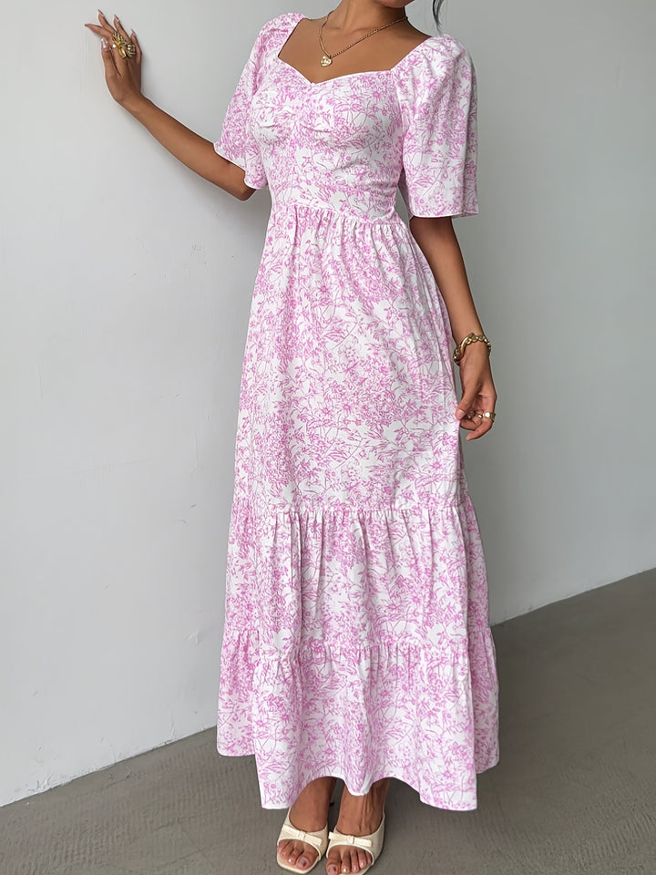 Jules | Women's Wedding Guest Floral Maxi Dress