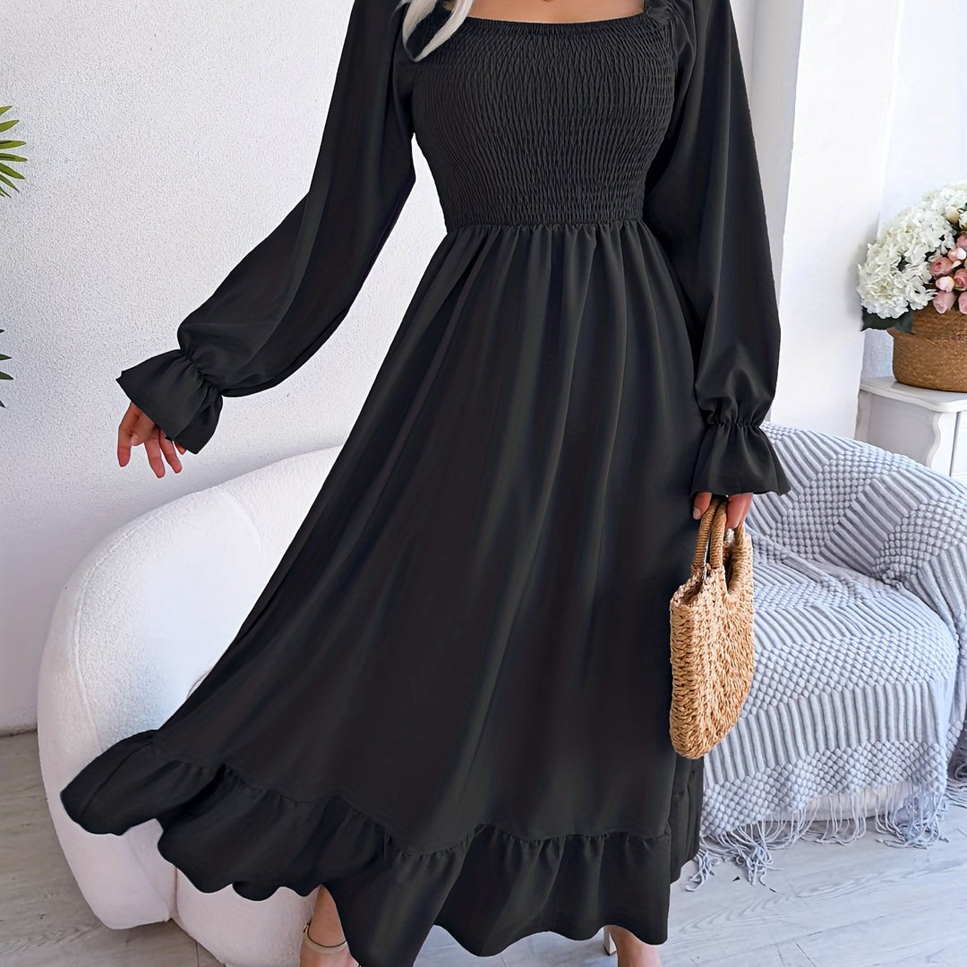 Yasmin | Women's Wedding Guest Smocked Midi Dress