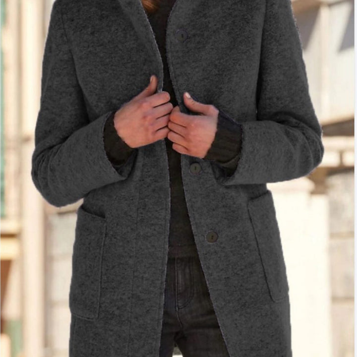 Dixie | Women's Collared Pockets Office Coat