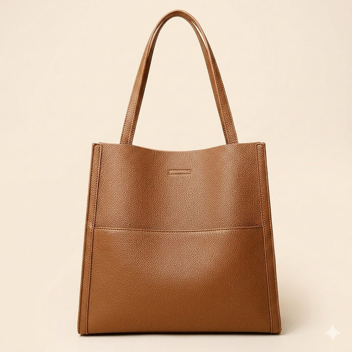 Bertrada | Women Structured Leather Tote Bag