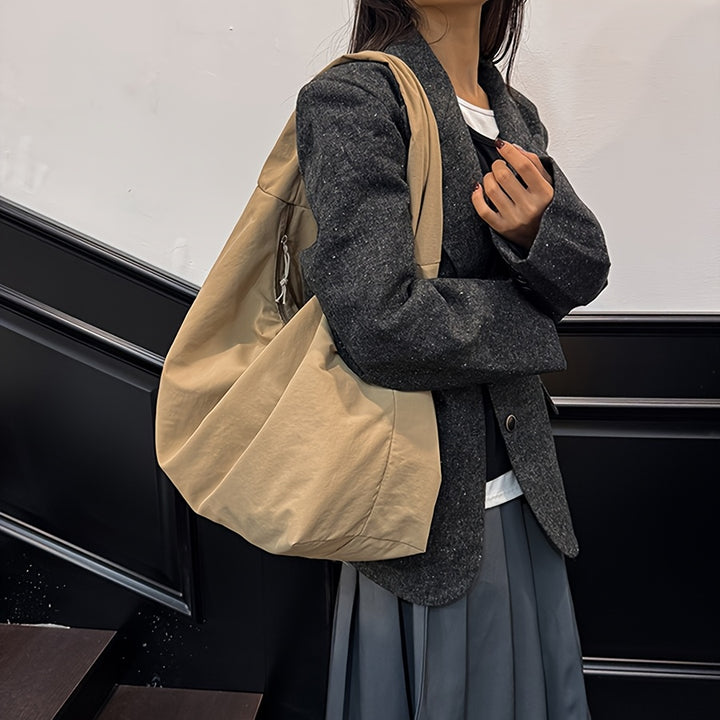 Adelheidis | Women Nylon Slouch Tote Bag Purse