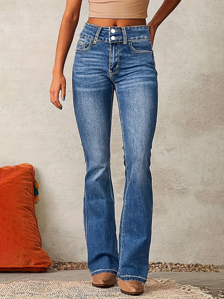 Cecilia | Women's Denim Wide Leg Casual Relaxed Jeans