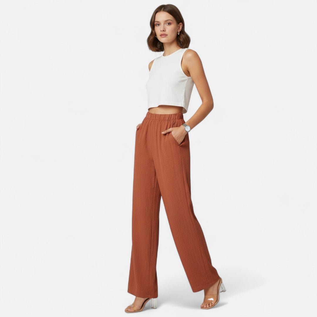 Desiderata | Women High Waist Wide Leg Pants