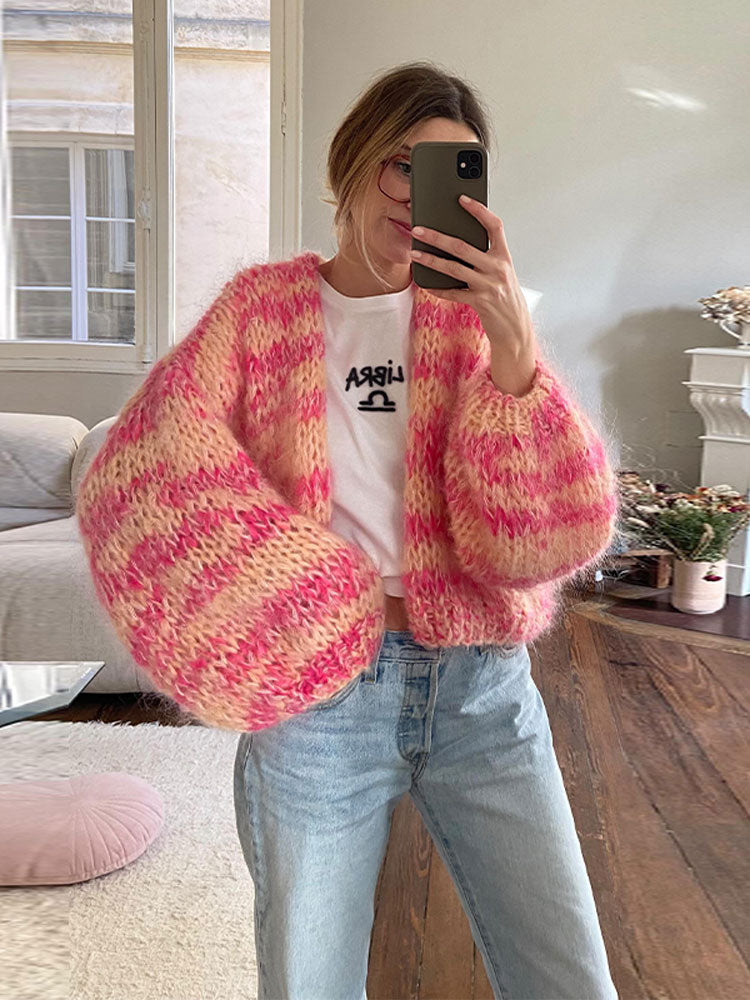 Meredith | Women's Crew Neck Long Sleeve Casual Knit Sweater