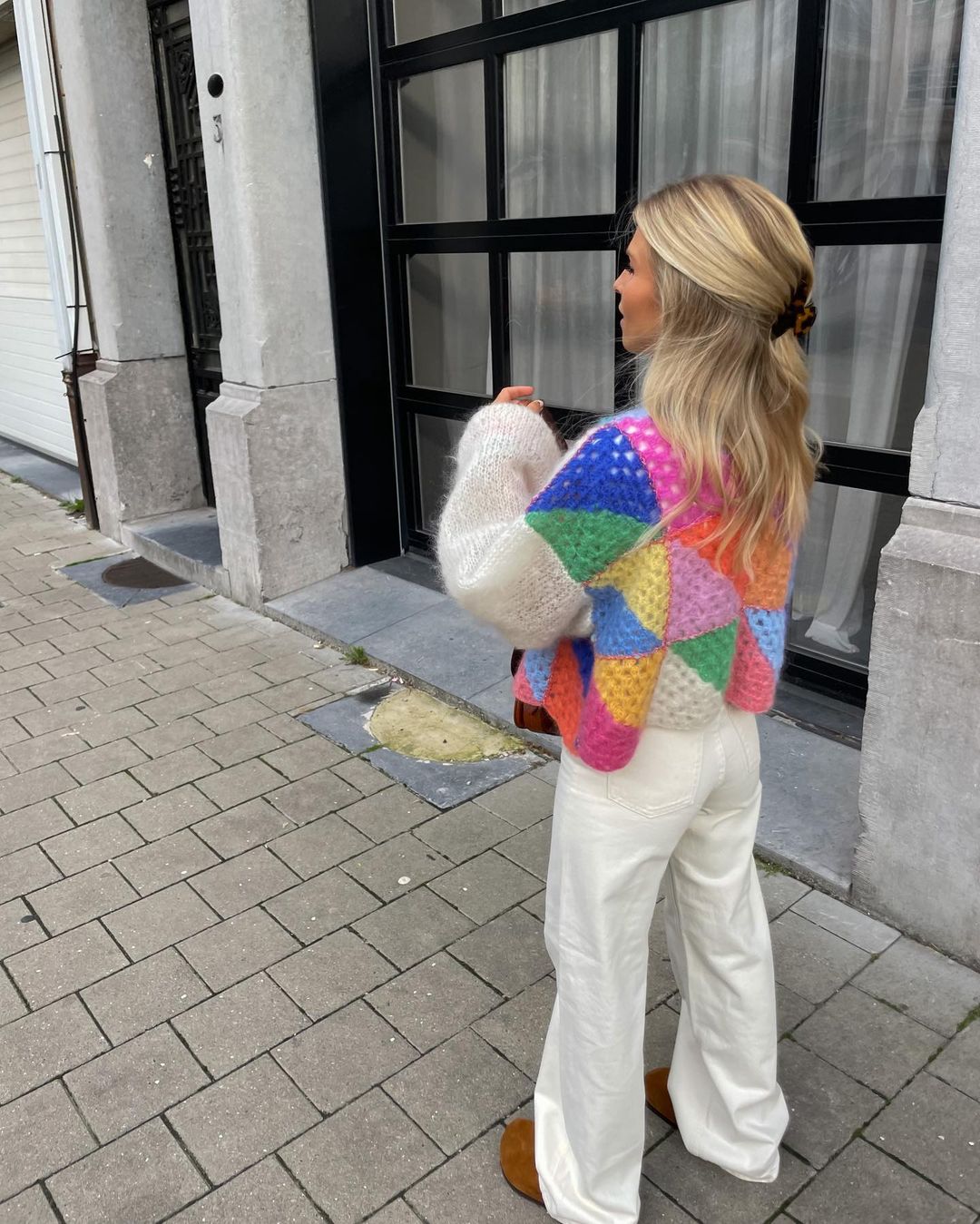 Meredith | Women's Crew Neck Long Sleeve Casual Knit Sweater