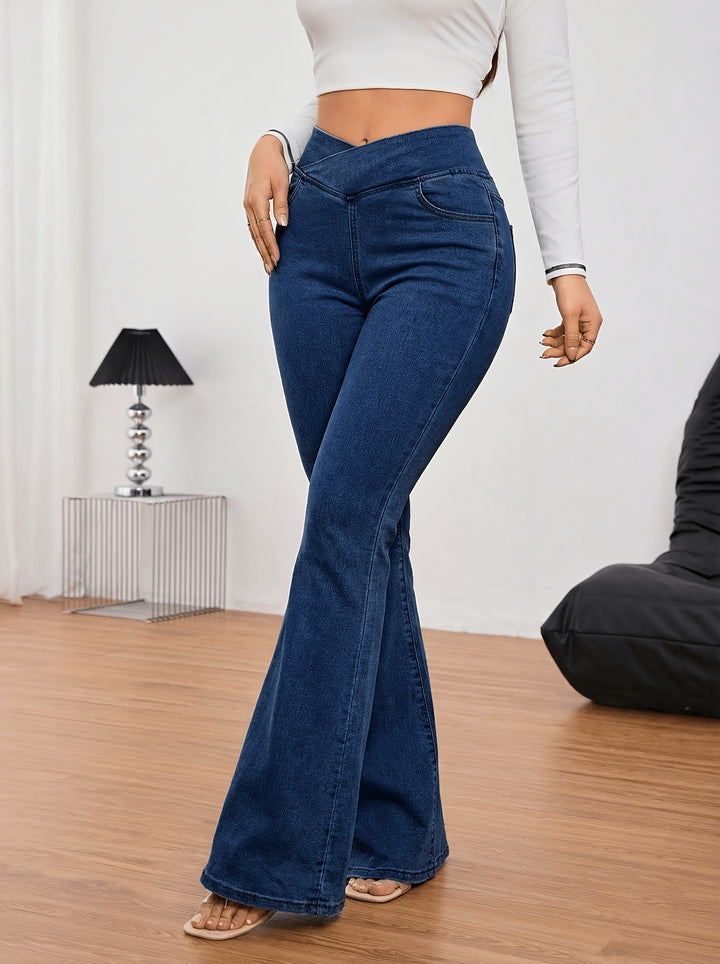 Mariah | Women's Denim Casual Bootcut Relaxed Jeans