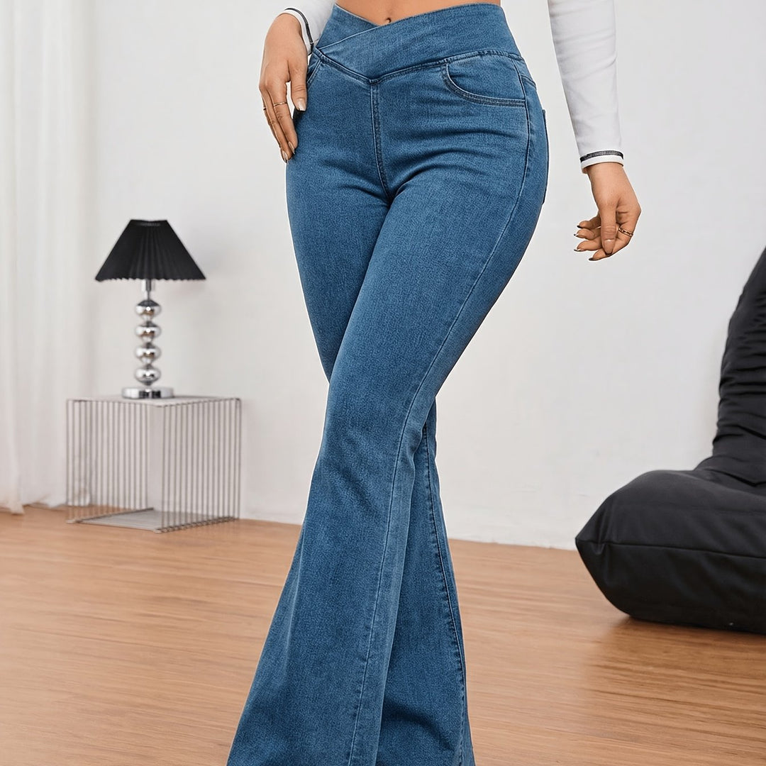 Mariah | Women's Denim Casual Bootcut Relaxed Jeans