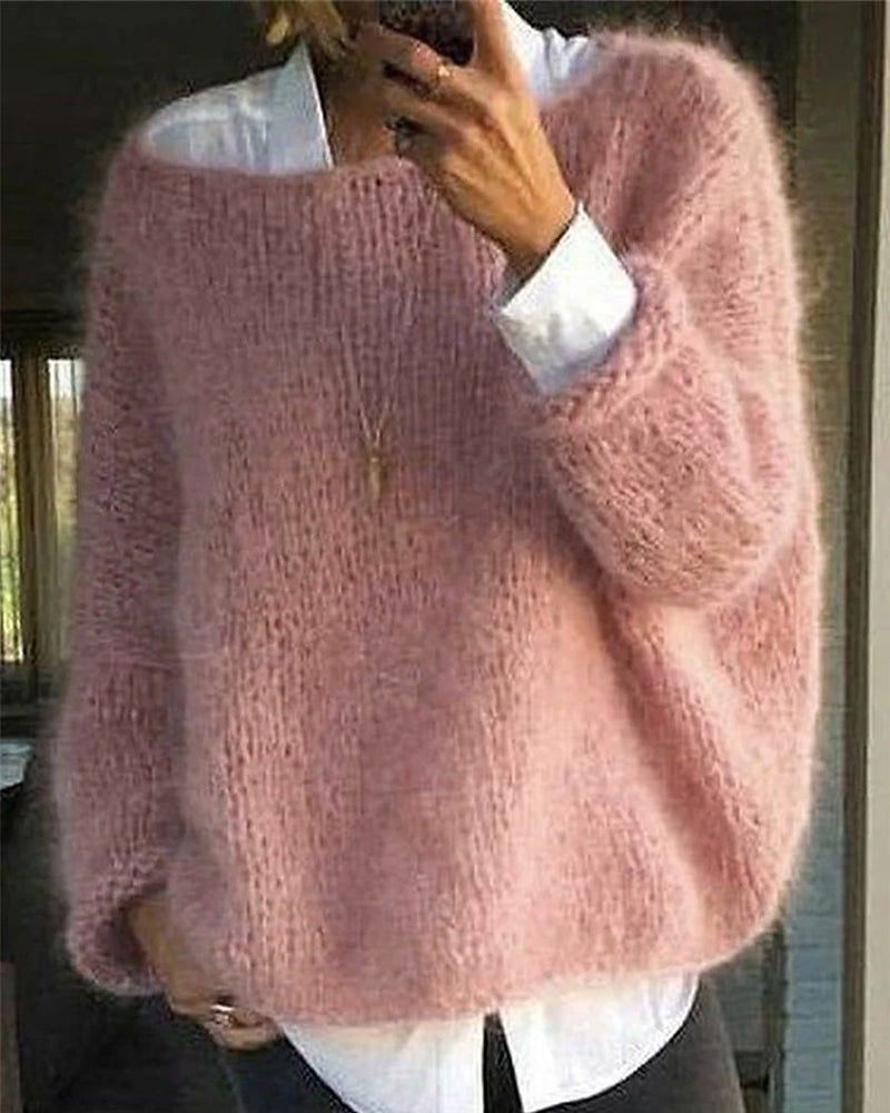 Oriana | Women Oversized Batwing Knit Sweater