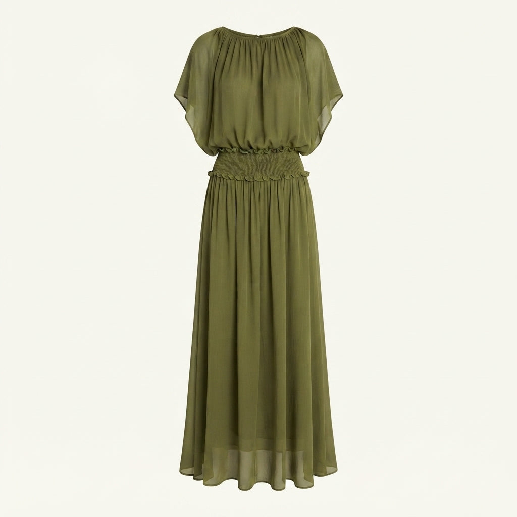 Eirlys | Women Smocked Wide Leg Jumpsuit