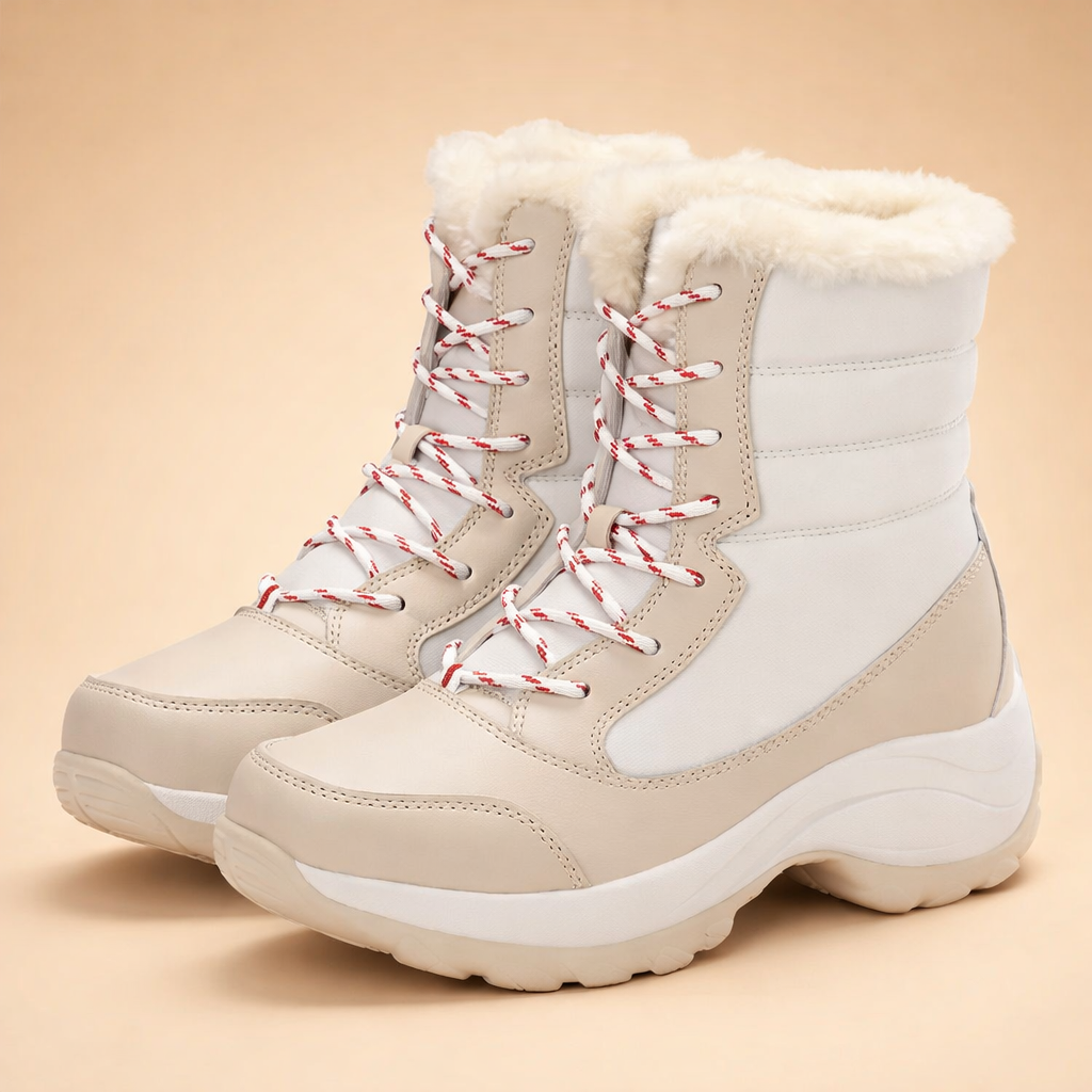 Brigid | Women Fleece Lace Up Hiking Boots