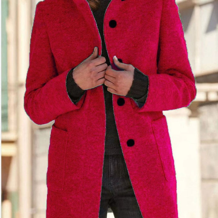 Dixie | Women's Collared Pockets Office Coat