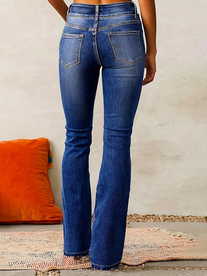 Cecilia | Women's Denim Wide Leg Casual Relaxed Jeans