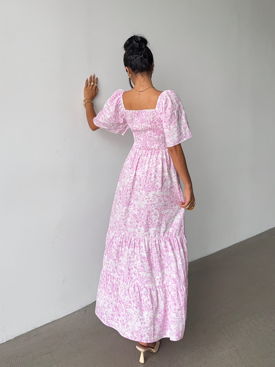 Jules | Women's Wedding Guest Floral Maxi Dress