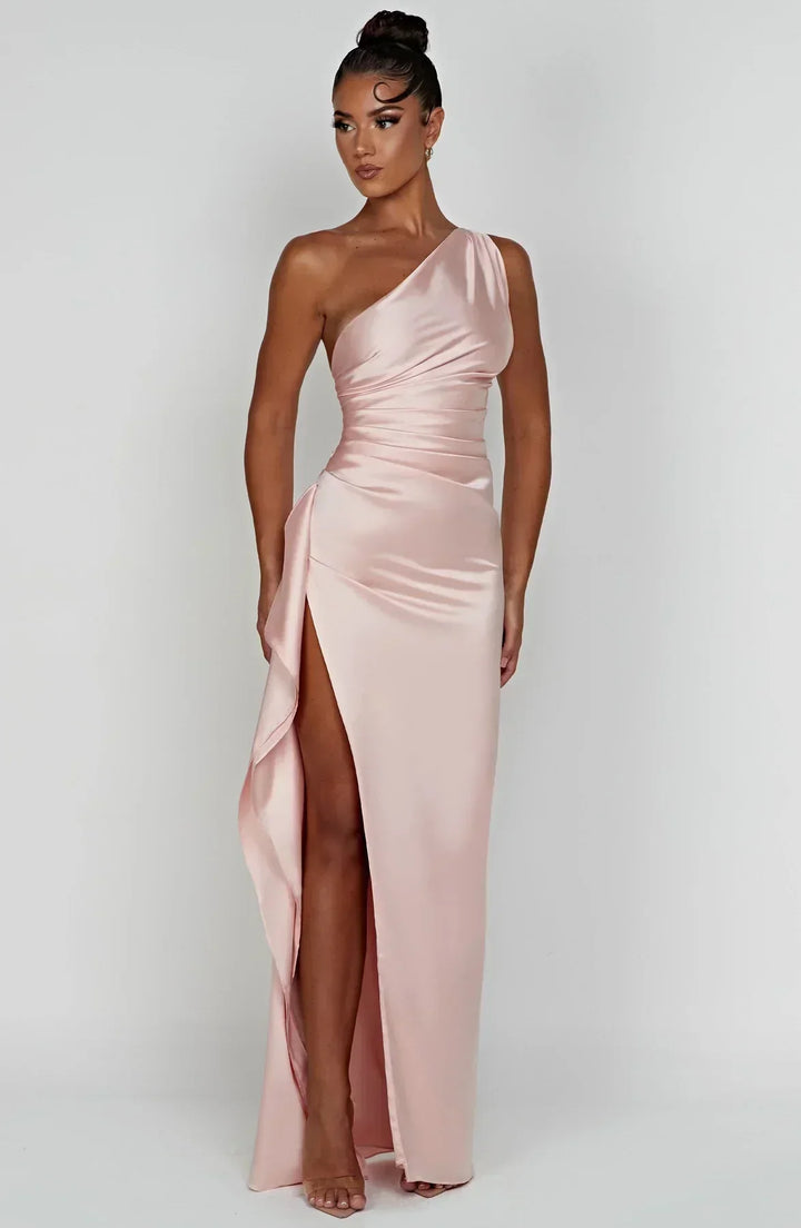 Malina | Women One Shoulder Winter Formal Dress