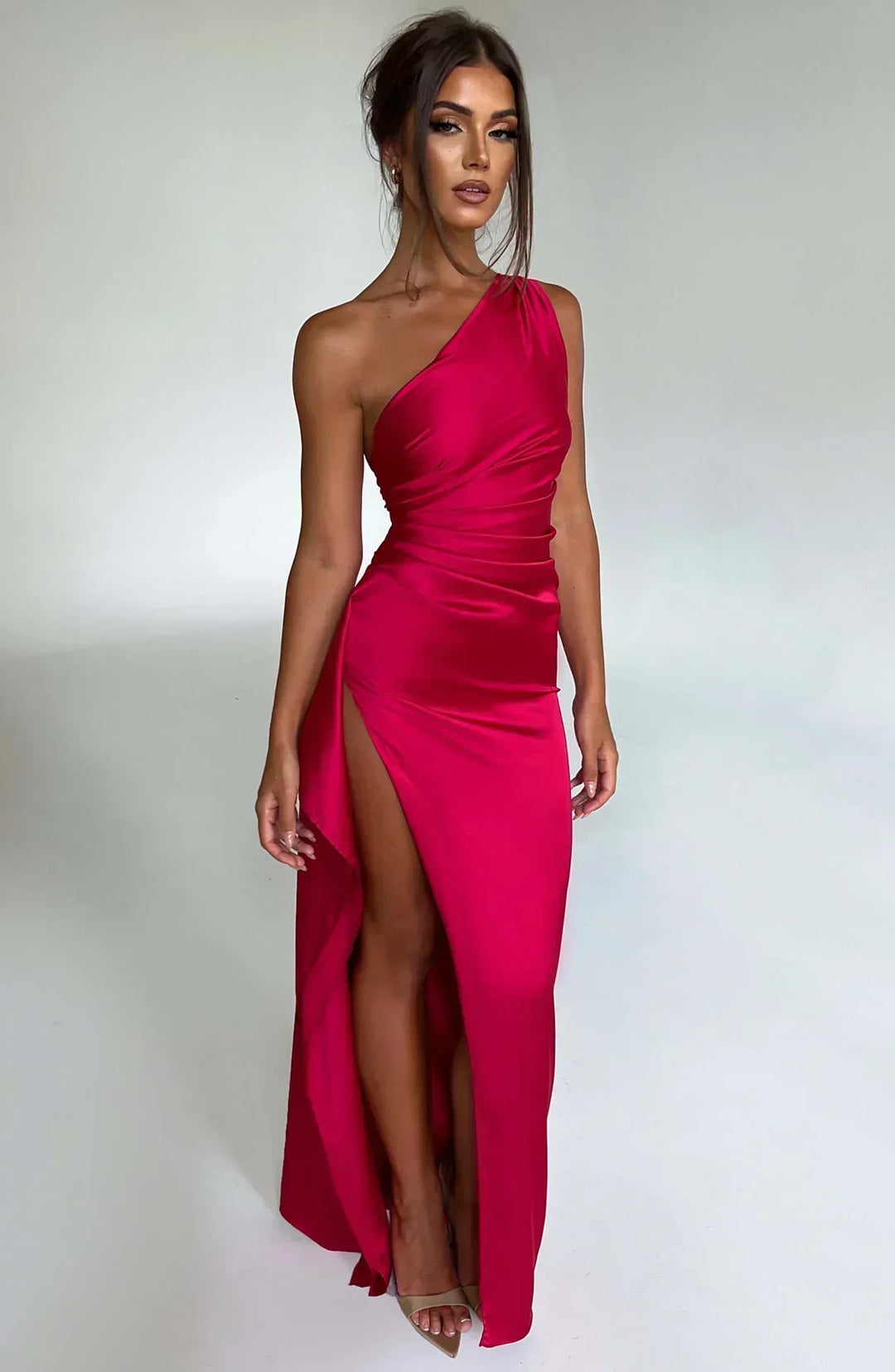 Malina | Women One Shoulder Winter Formal Dress